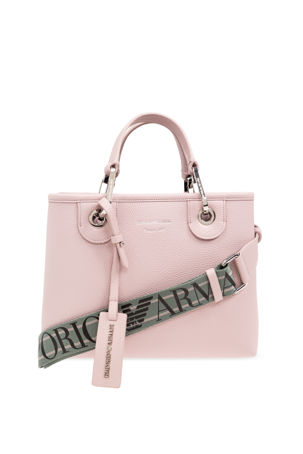 Emporio Armani retailer Faux Fur Pink Handbag